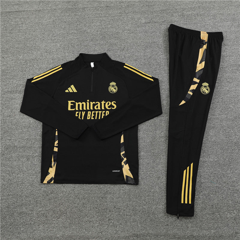 Chándal Real Madrid – Negro (Niños)