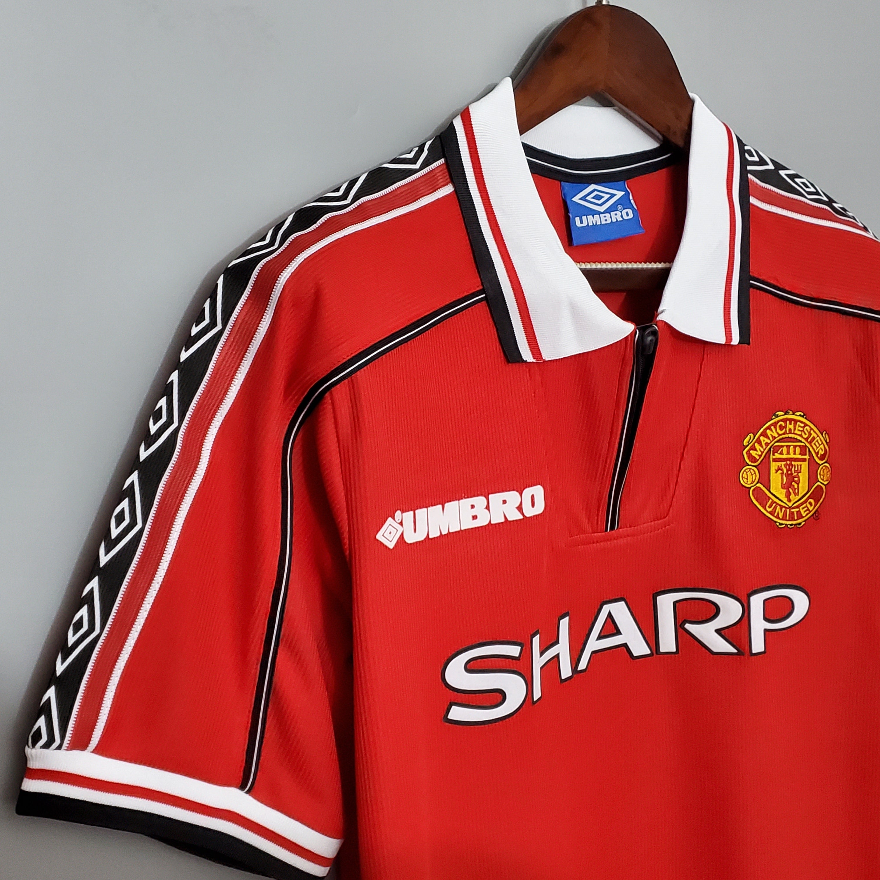 1998 Manchester United Heim Retro-Trikot