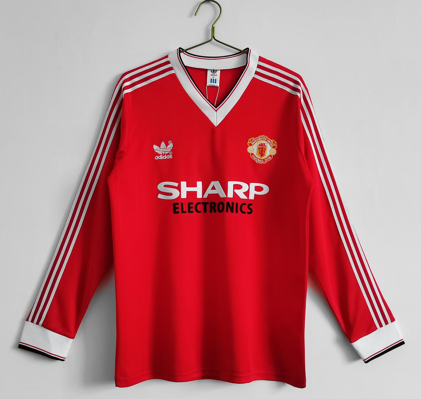 Manchester United 1986-1987 Long Sleeve Home Kit