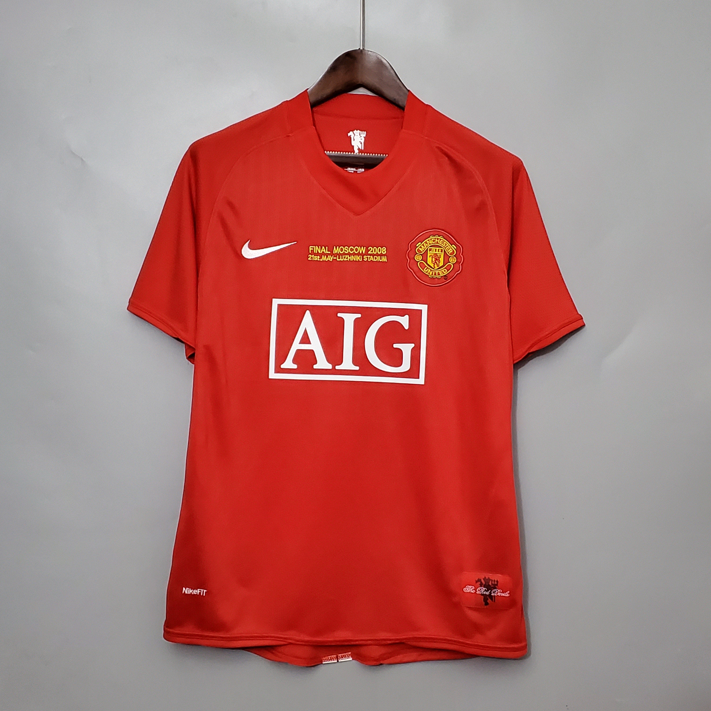 Uniforme Retro Manchester United 2007-2008