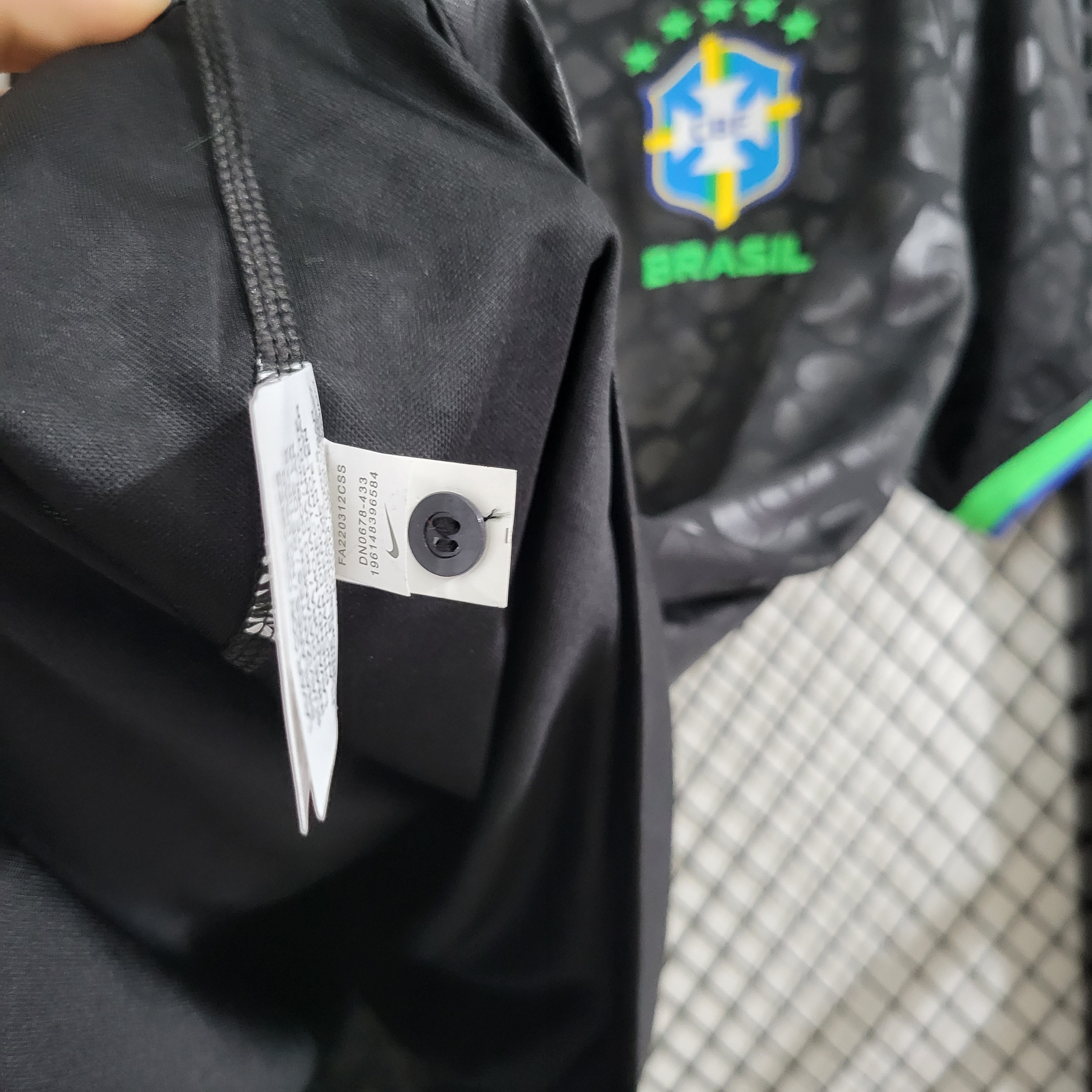 Equipamento preto Brasil padrão leopardo 2024