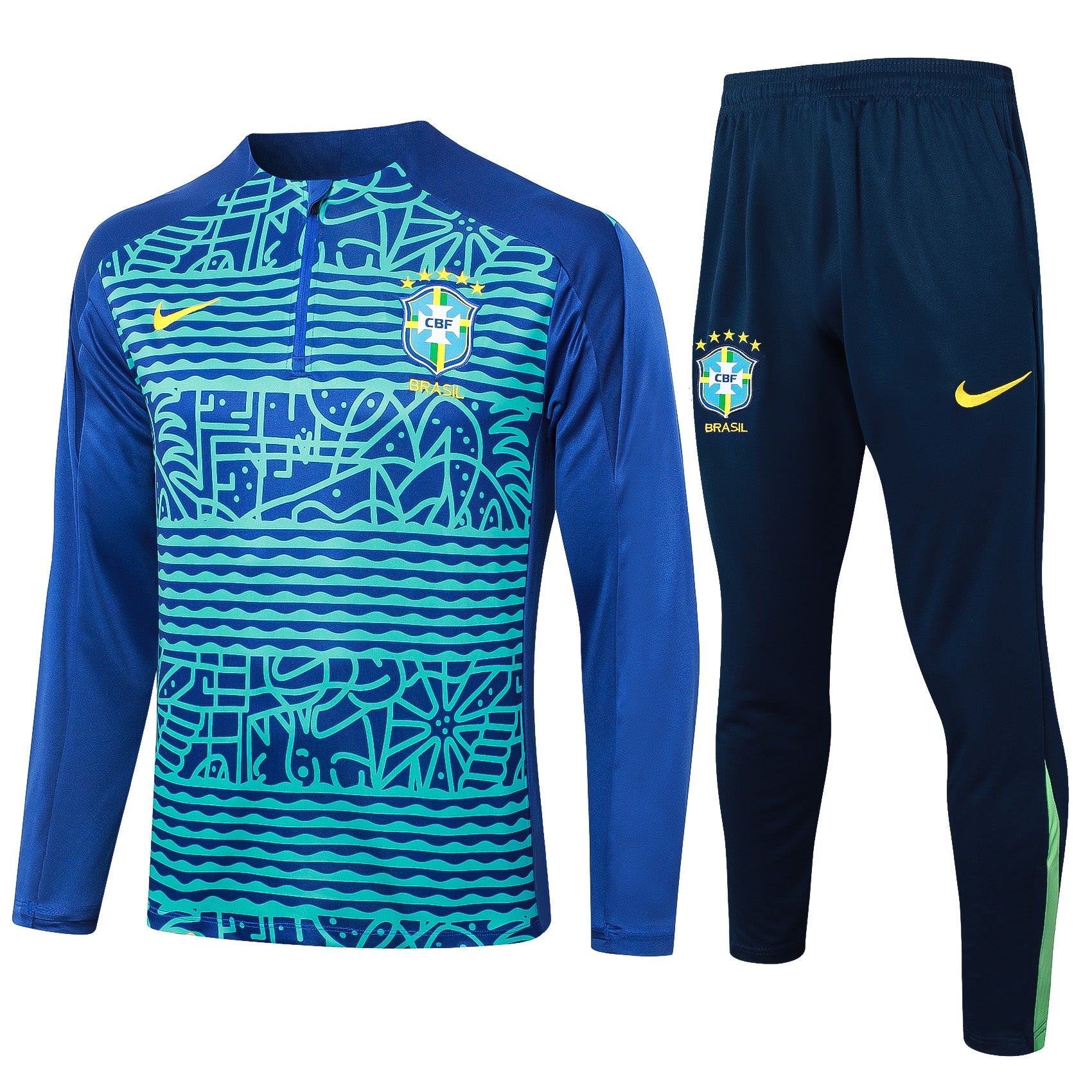 Brazil football tracksuit sales