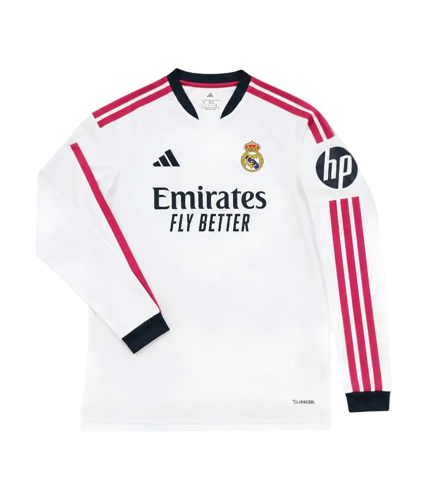 REAL MADRID 2026/2027 LONG SLEEVE HOME JERSEY