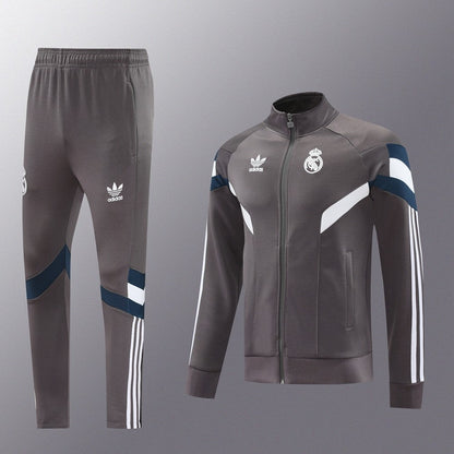 Real Madrid Tracksuit 2024/2025 Grey