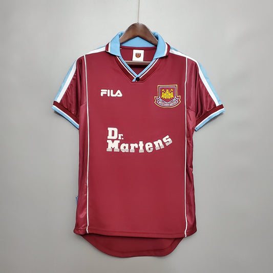 Maillot rétro West Ham United 1999/2001