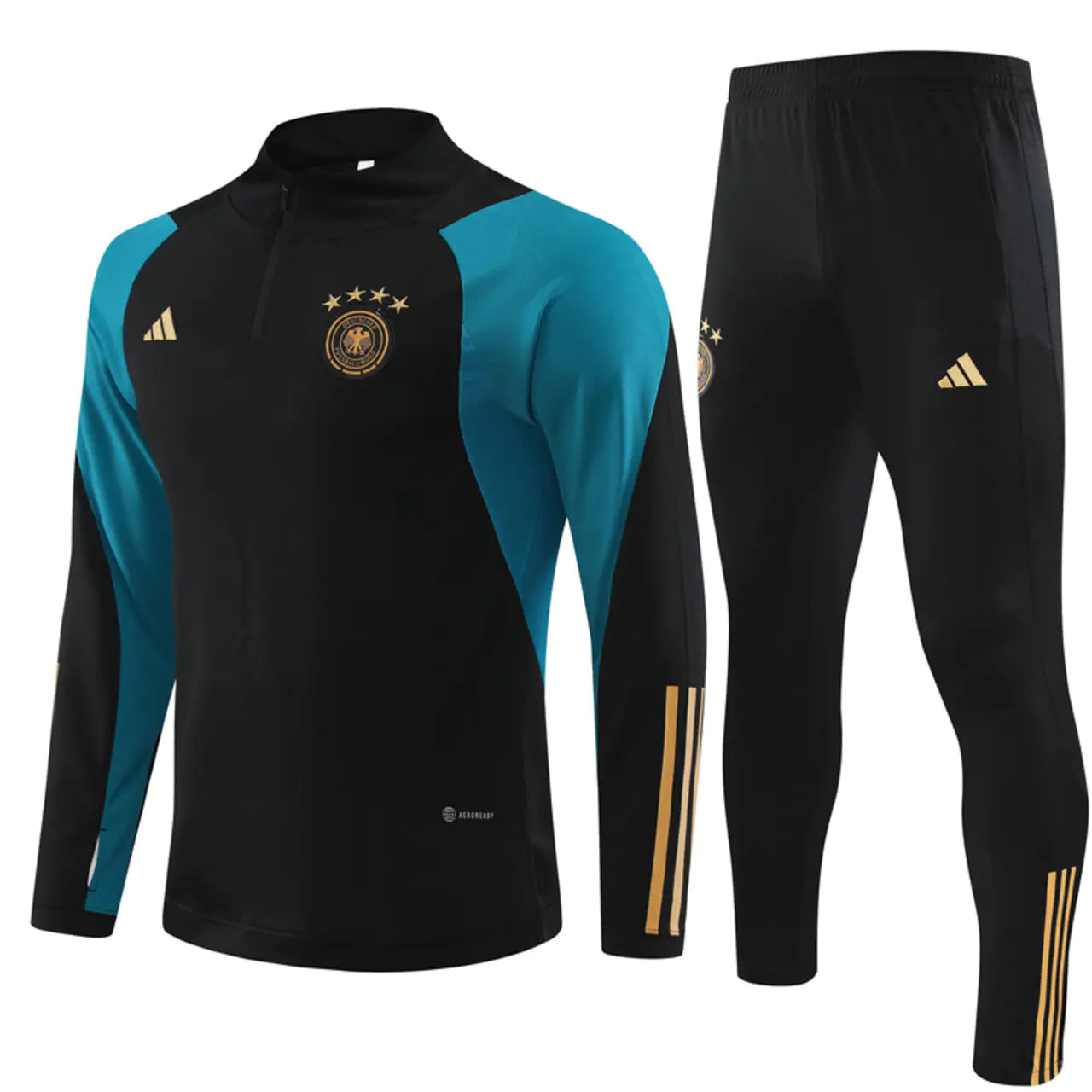 Germany 23-24 Black Tracksuit