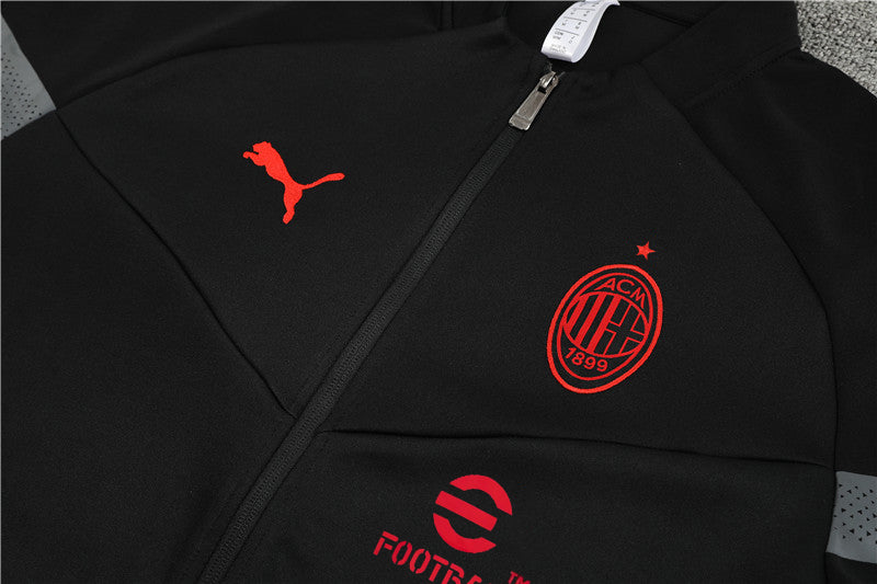 AC Milan 22-23 Black Tracksuit