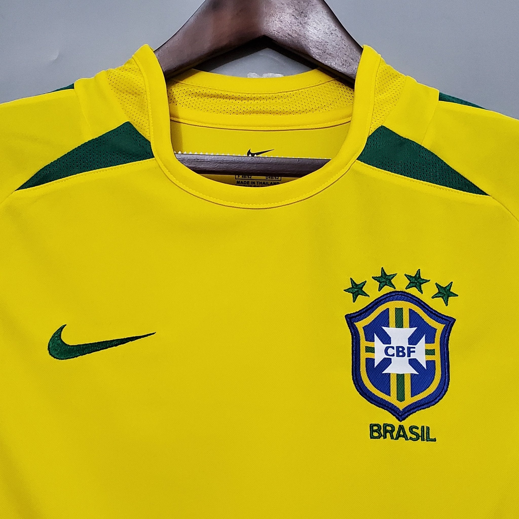 2002 Brasilien Heim Retro-Kit