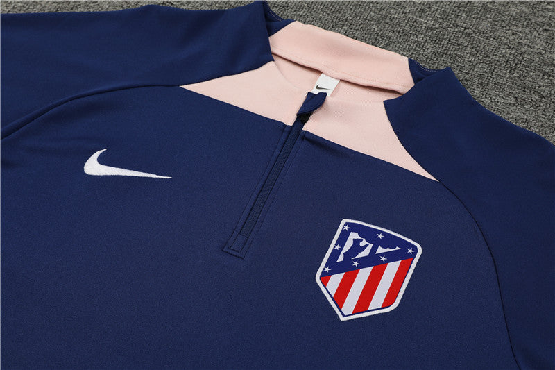 Tuta Blu Reale Atletico Madrid 23-24 (Mezza zip)