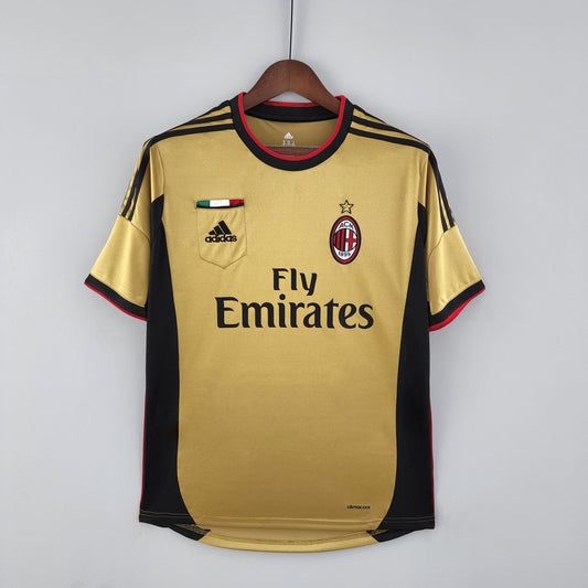 Maillot rétro doré AC Milan 2013/14