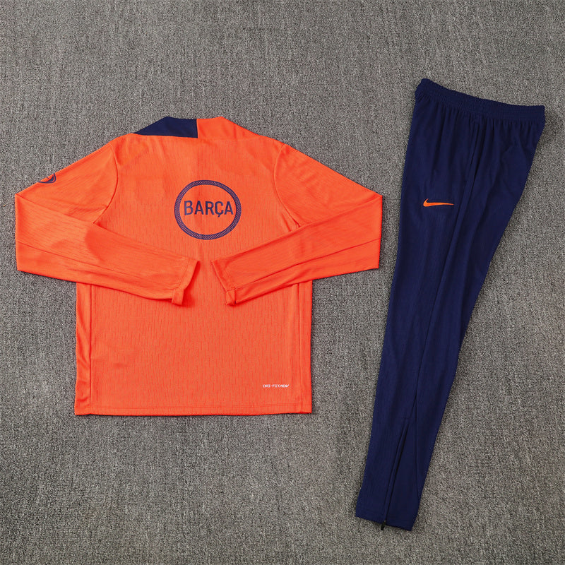 Chándal naranja del FC Barcelona 2025/2026