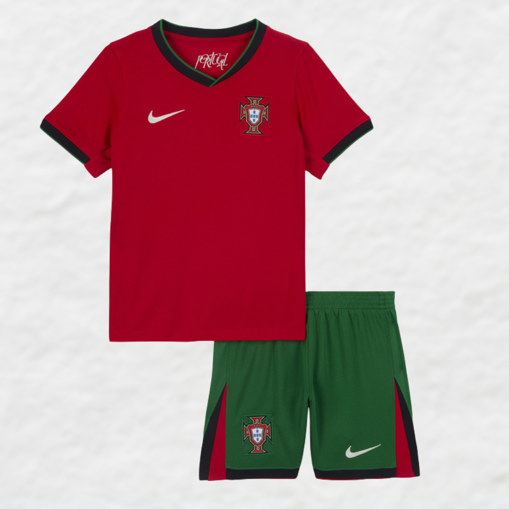 (ENFANTS) MAILLOT DOMICILE PORTUGAL EURO 2024