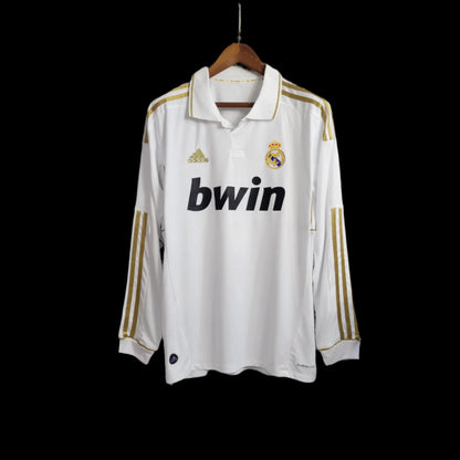 Real Madrid long sleeves retro jersey 2011/2012