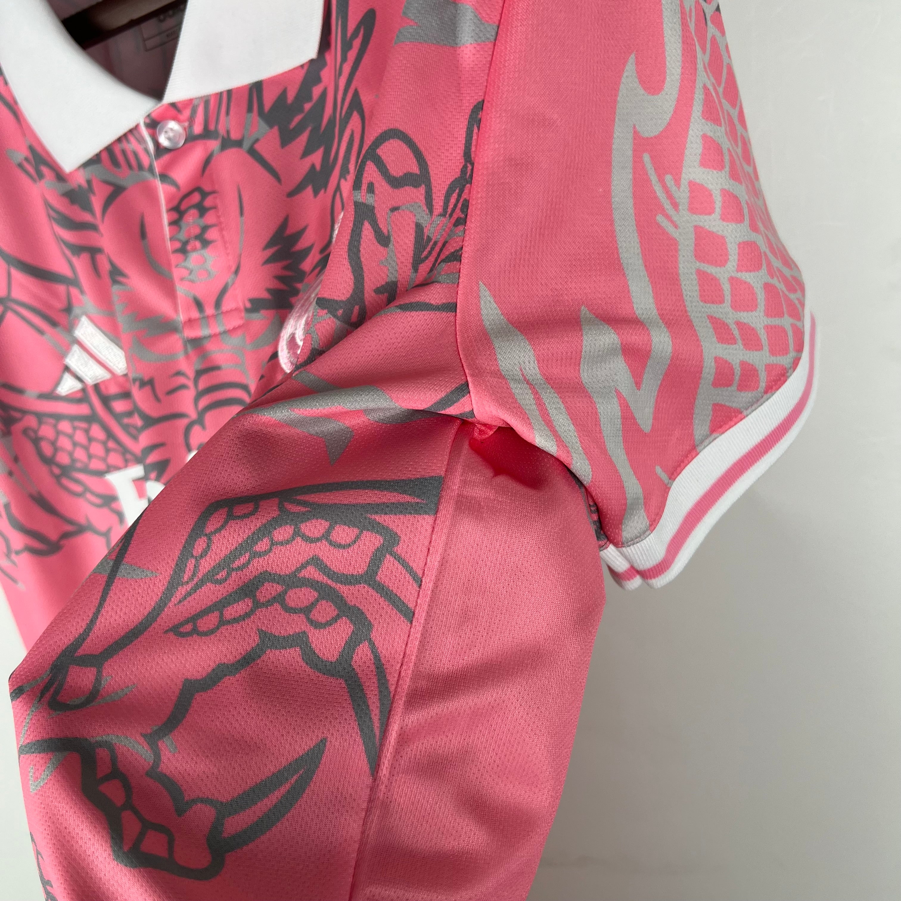 Real Madrid Pink Dragon Jersey