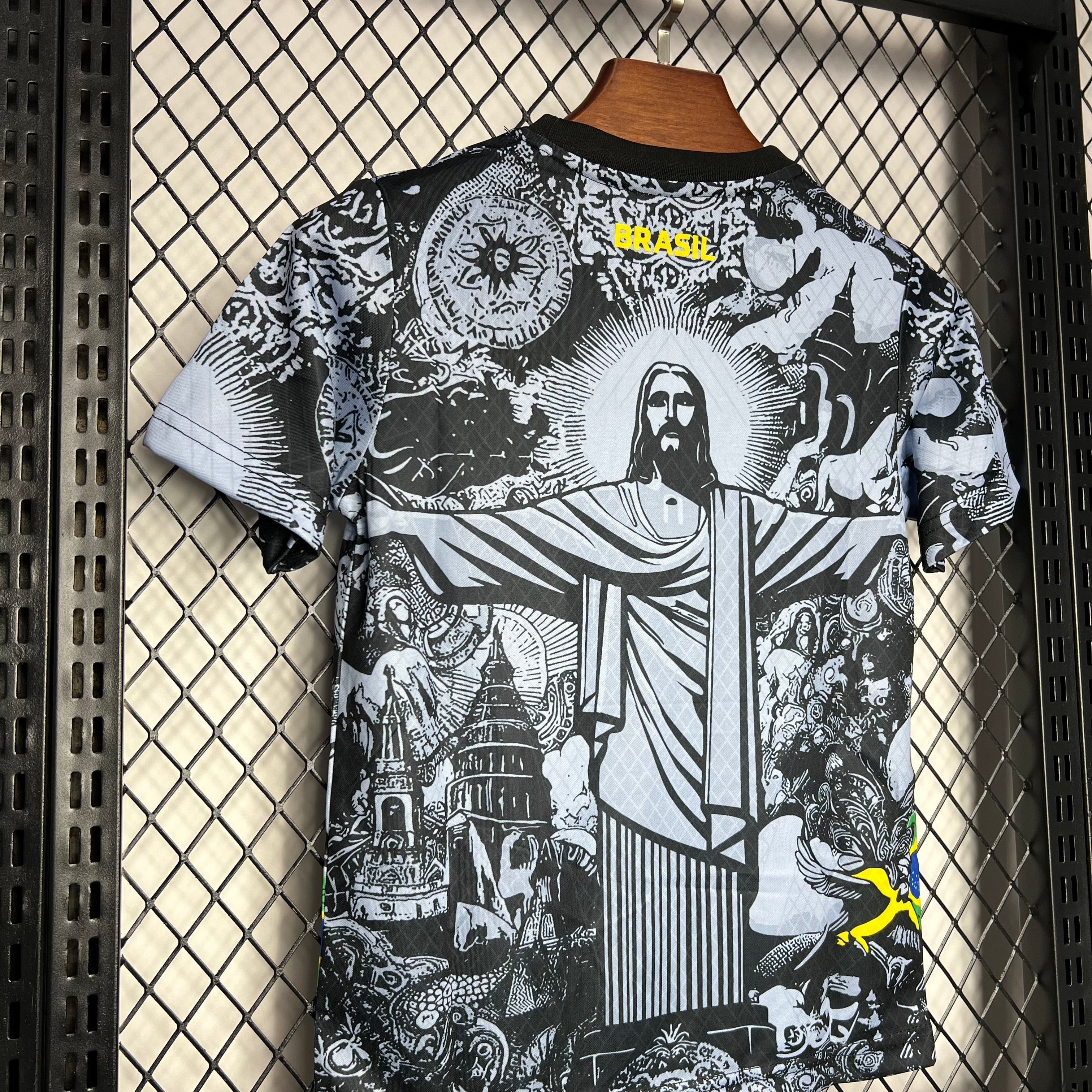 Brasil X Cristo Redentor 24-25 Conjunto infantil Edición especial