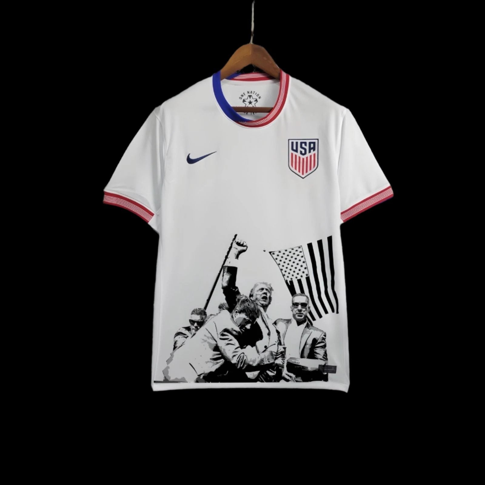 Equipamento de futebol Edição Especial Donald Trump EUA