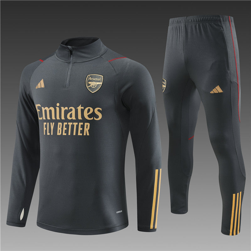 Arsenal  Grey Tracksuit