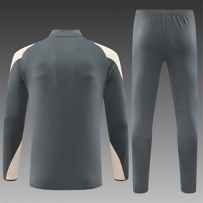 Real Madrid Tracksuit  Grey 2025