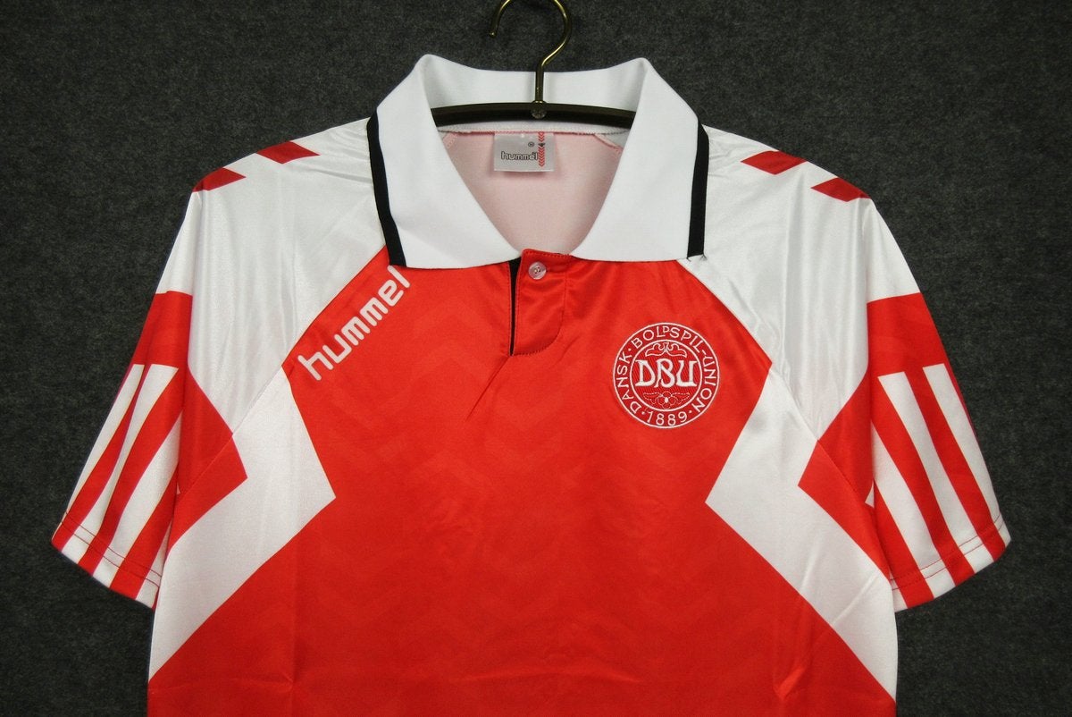 1992 Dänemark Heimtrikot im Retro-Look