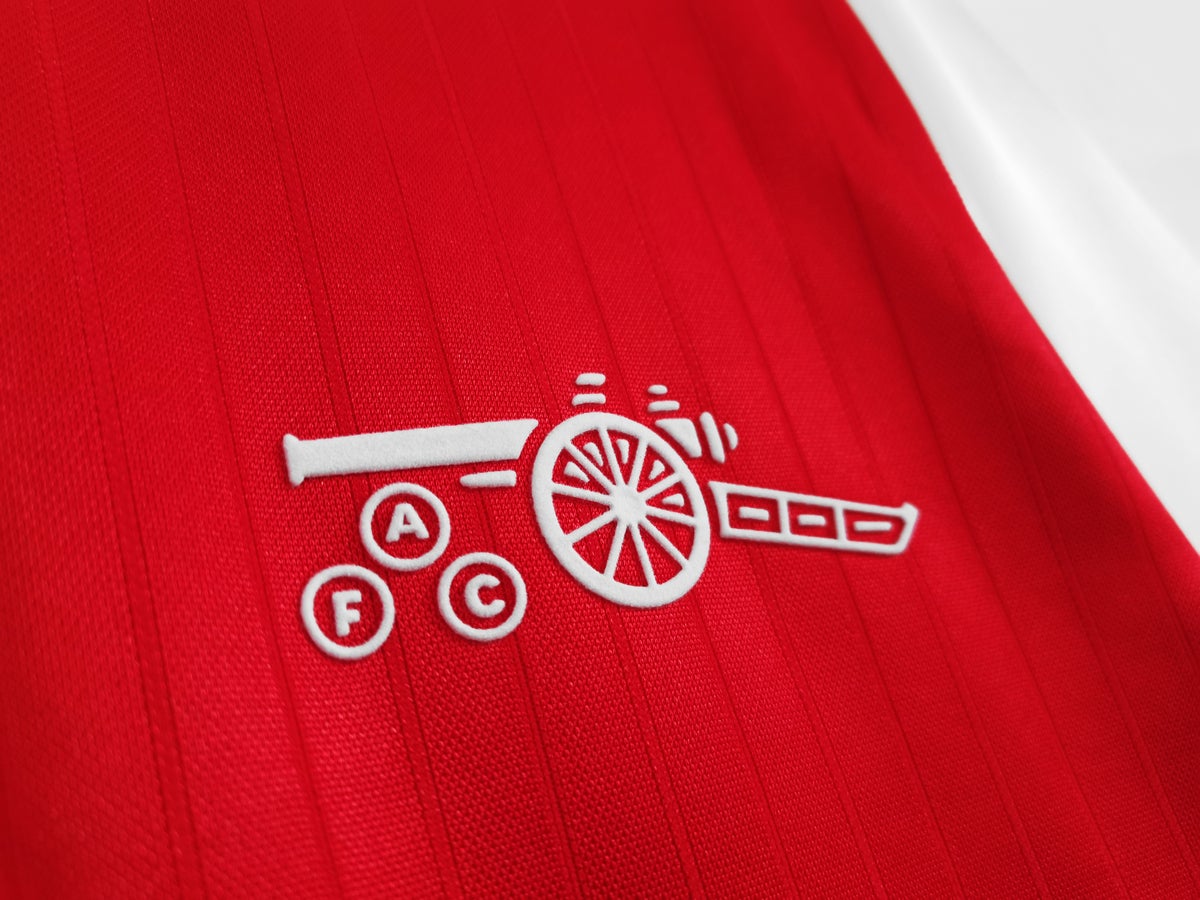 Maillot rétro domicile d'Arsenal 1984-1986