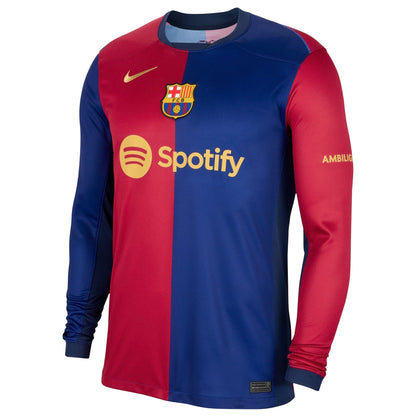 Barcelona 2024/25 Home Long Sleeve