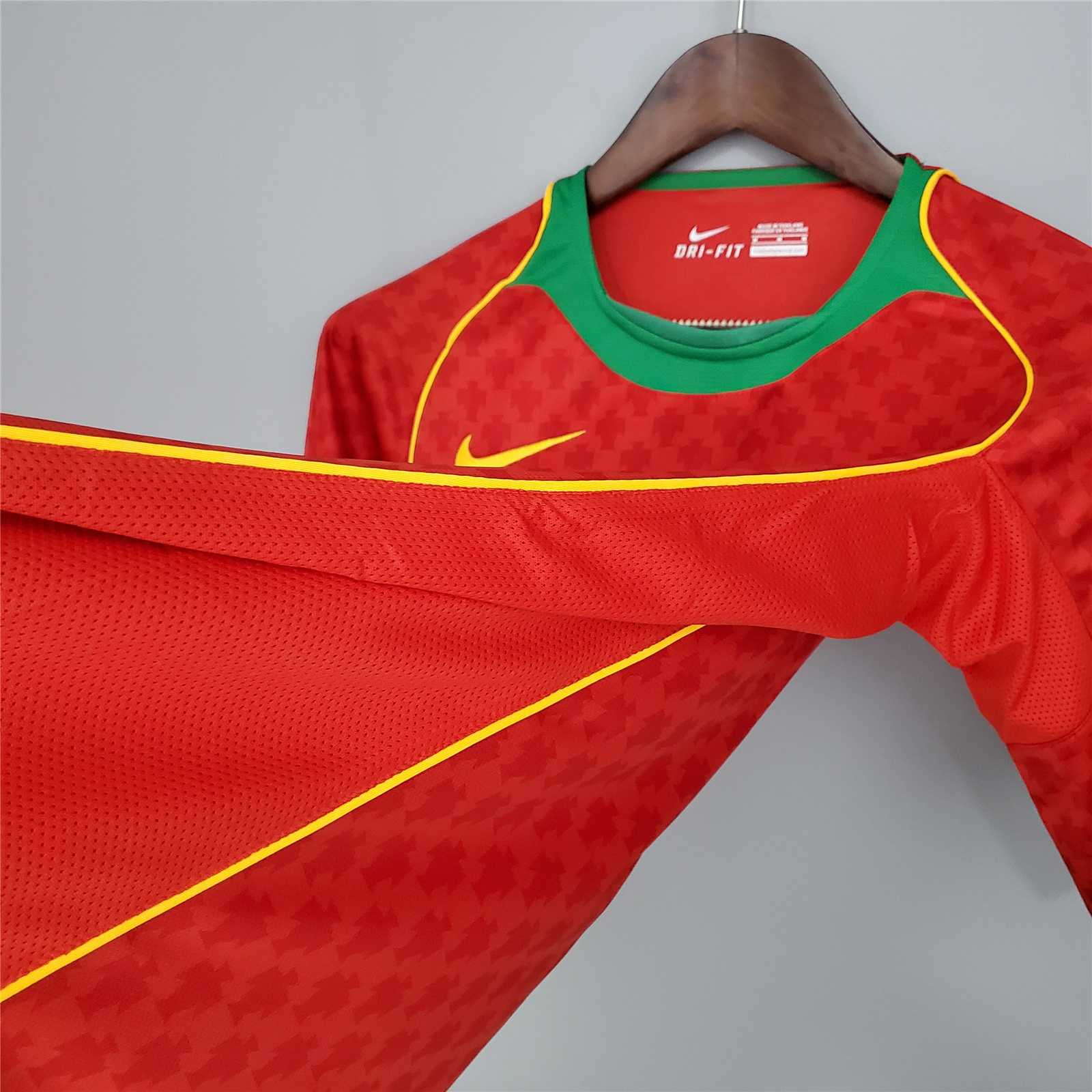 Maillot Retro Portugal 2004 – Kit Classique Euro 2004