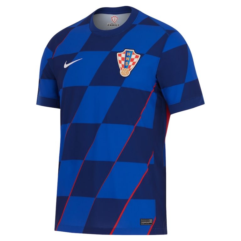 Camisola Fora de Casa Croácia 2024/2025