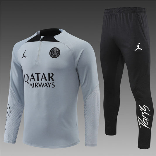 PSG Tracksuit - Light Grey