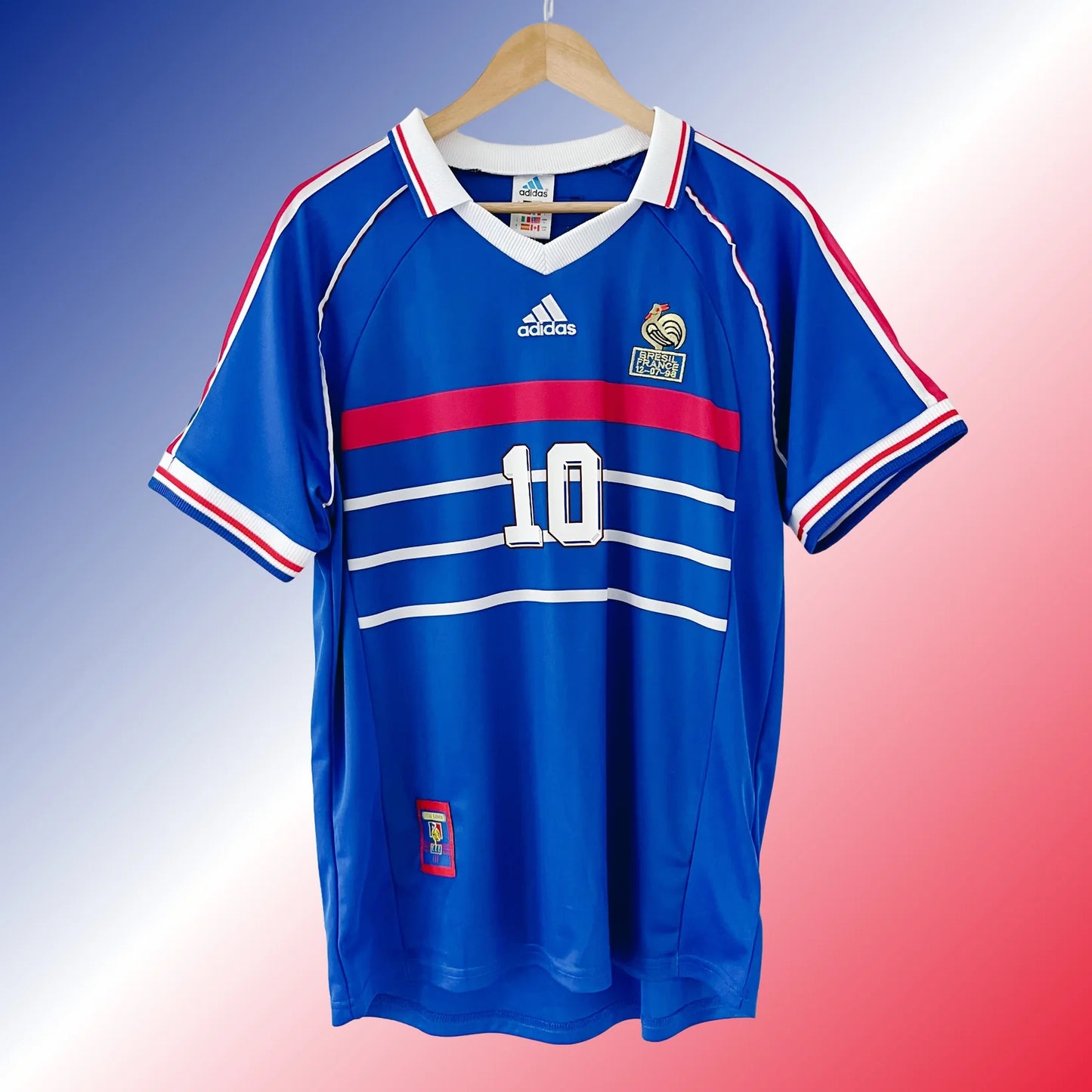 Maillot rétro domicile France 1998