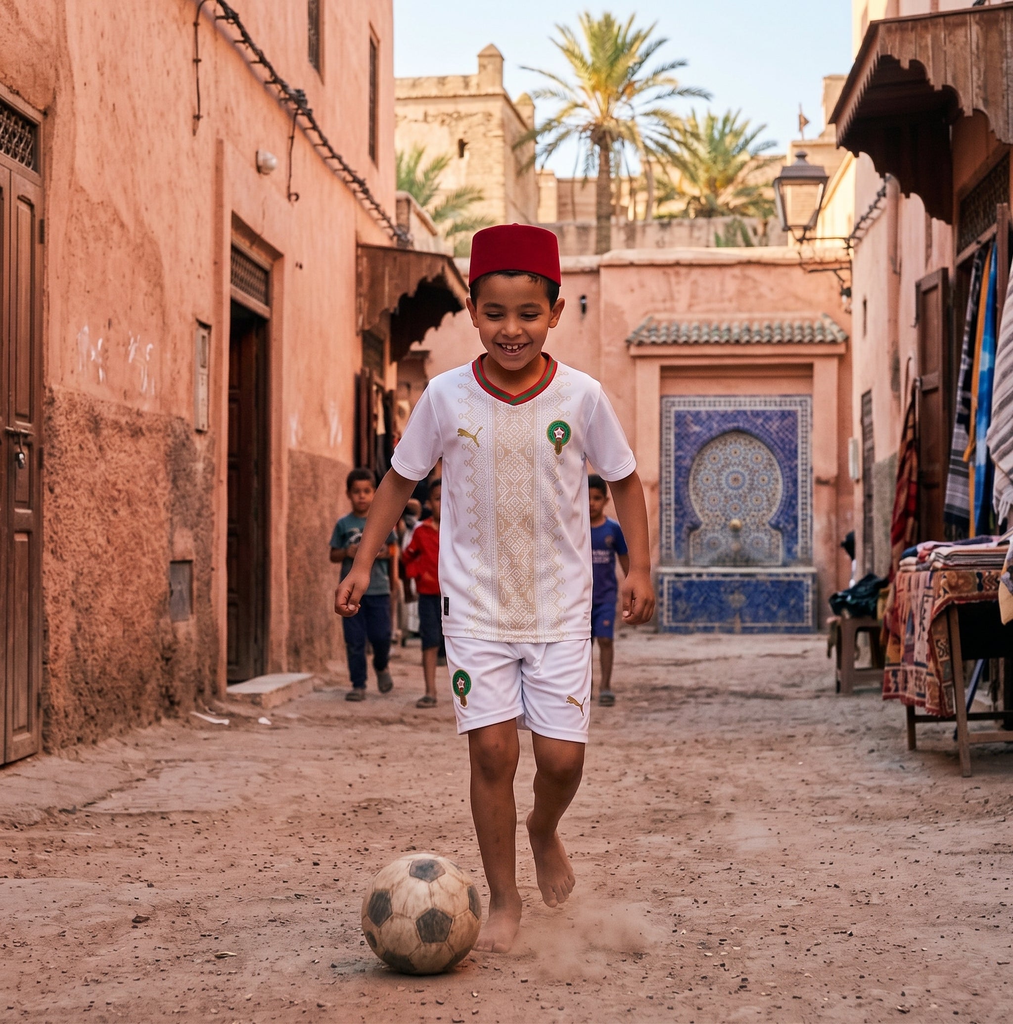 Morocco 2027 Kids Jersey