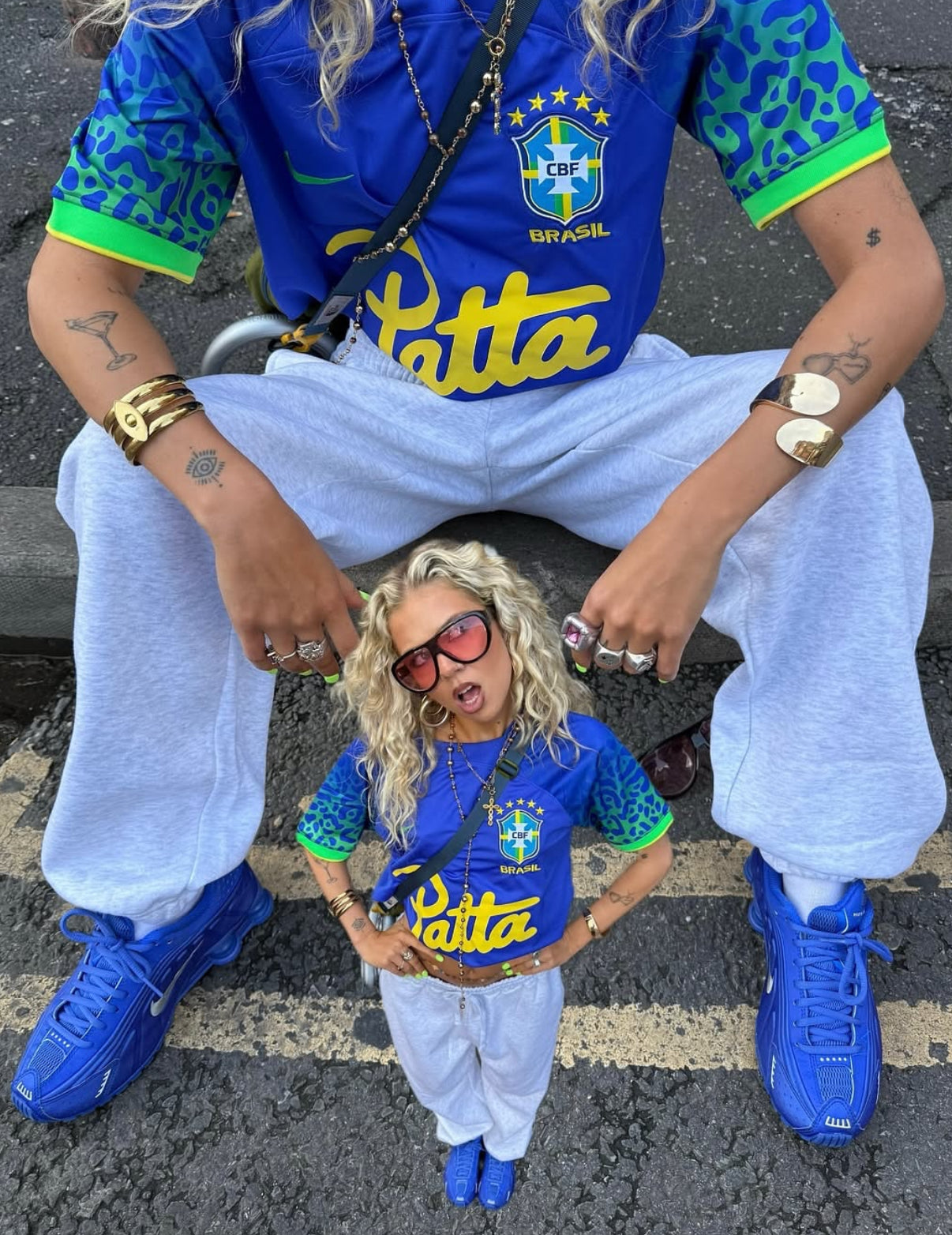 Maglia edizione speciale Brazil x Patta blu