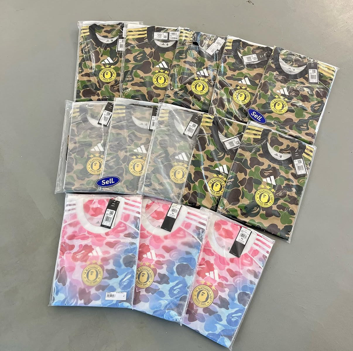Adidas x BAPE Camo Trikot