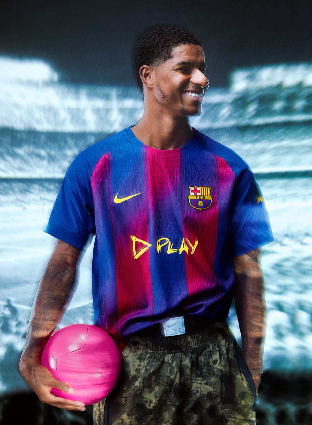 FC Barcelona x Ed Sheeran Sonderedition Clásico Trikot 2025/2026