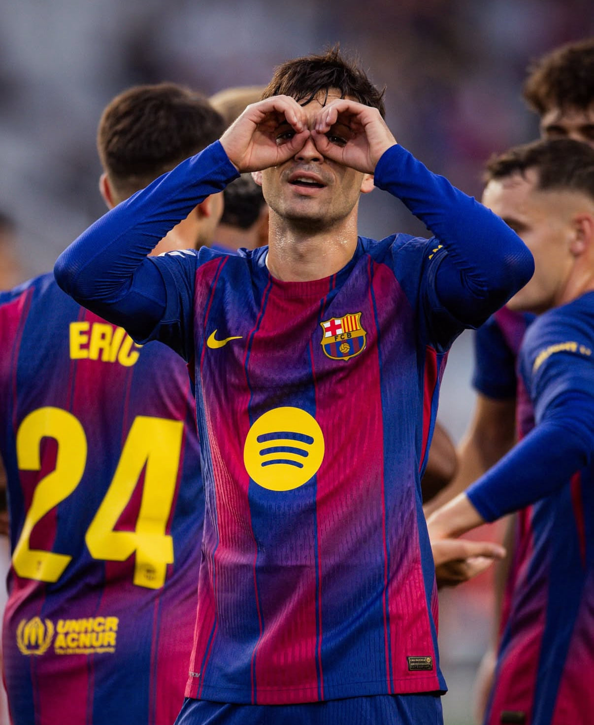 FC Barcelona 2025/2026 Home Long Sleeve Jersey
