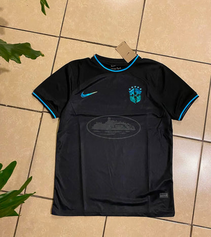 Brazil x Corteiz Limited Black Edition jersey