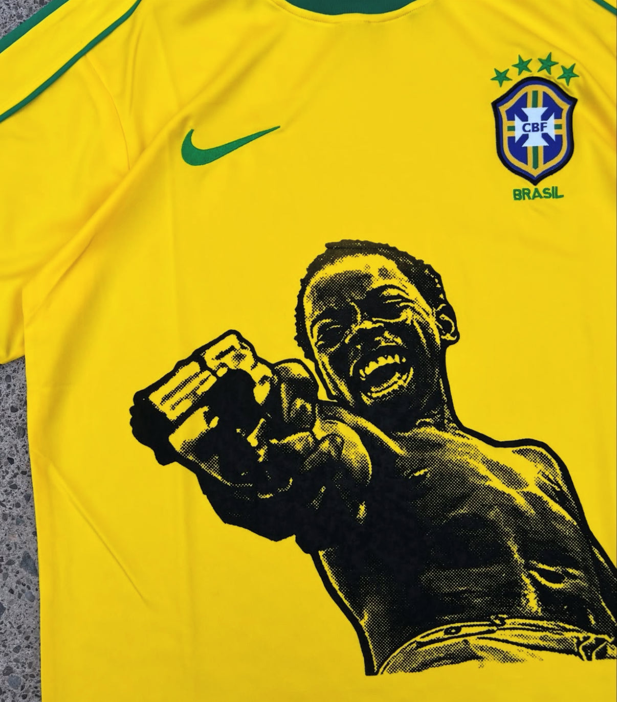 Maglia retrò Brasile 1998 X City of God Concept