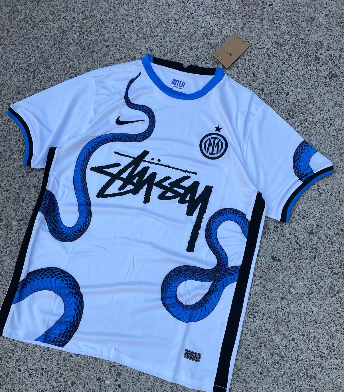 Maillot Édition Spéciale Inter Milan Snake X Stussy