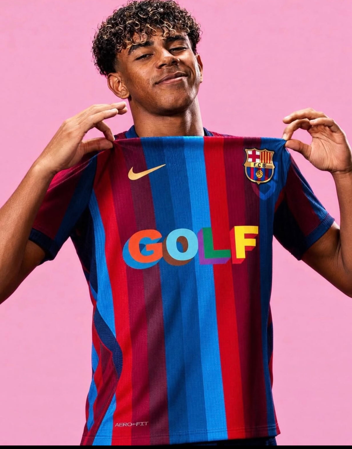 FC Barcelona x Tyler, The Creator Special Edition Jersey