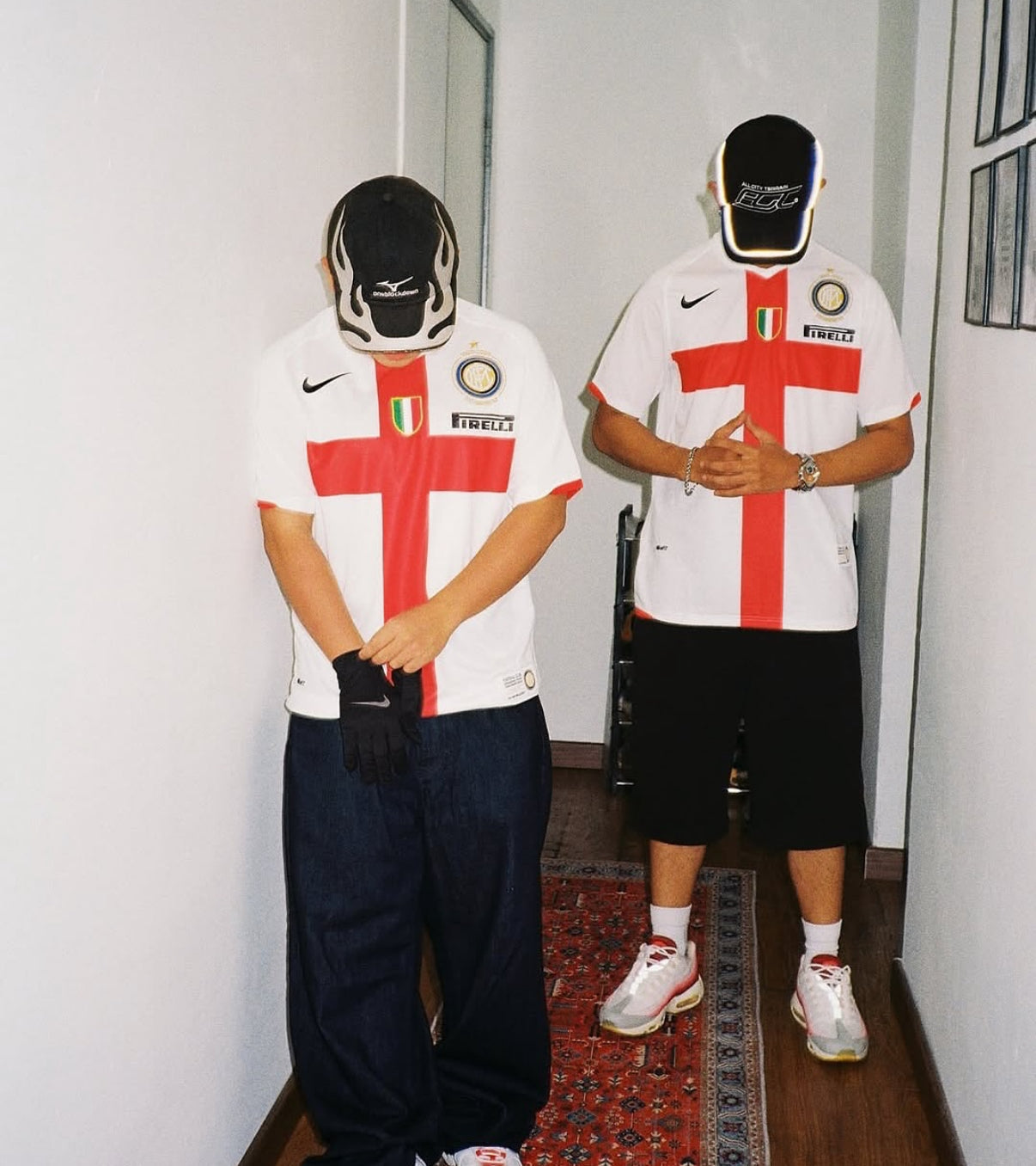 Inter Milan Red Cross Jersey 2007/2008