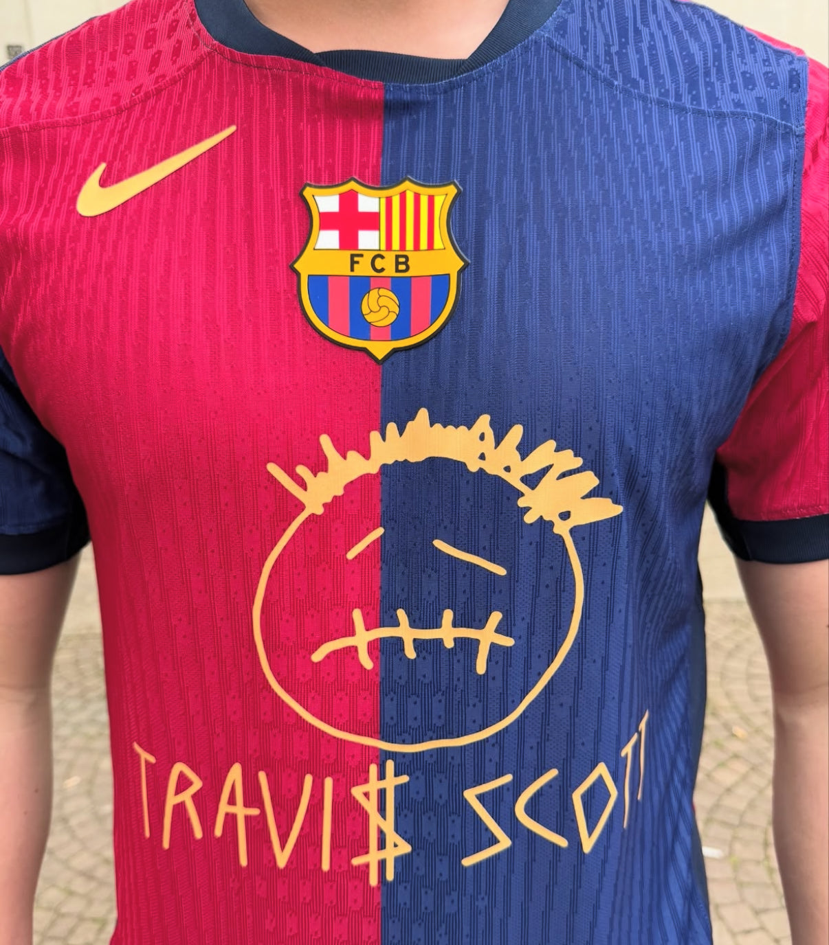 FC Barcelona X Travis Scott camisola edição especial