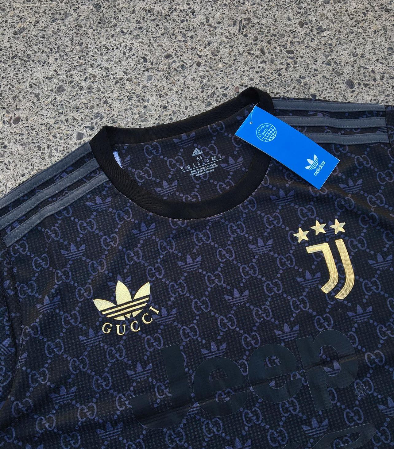 Juventus adidas Gucciコラボシャツ JUVENTUS x GUCCI
