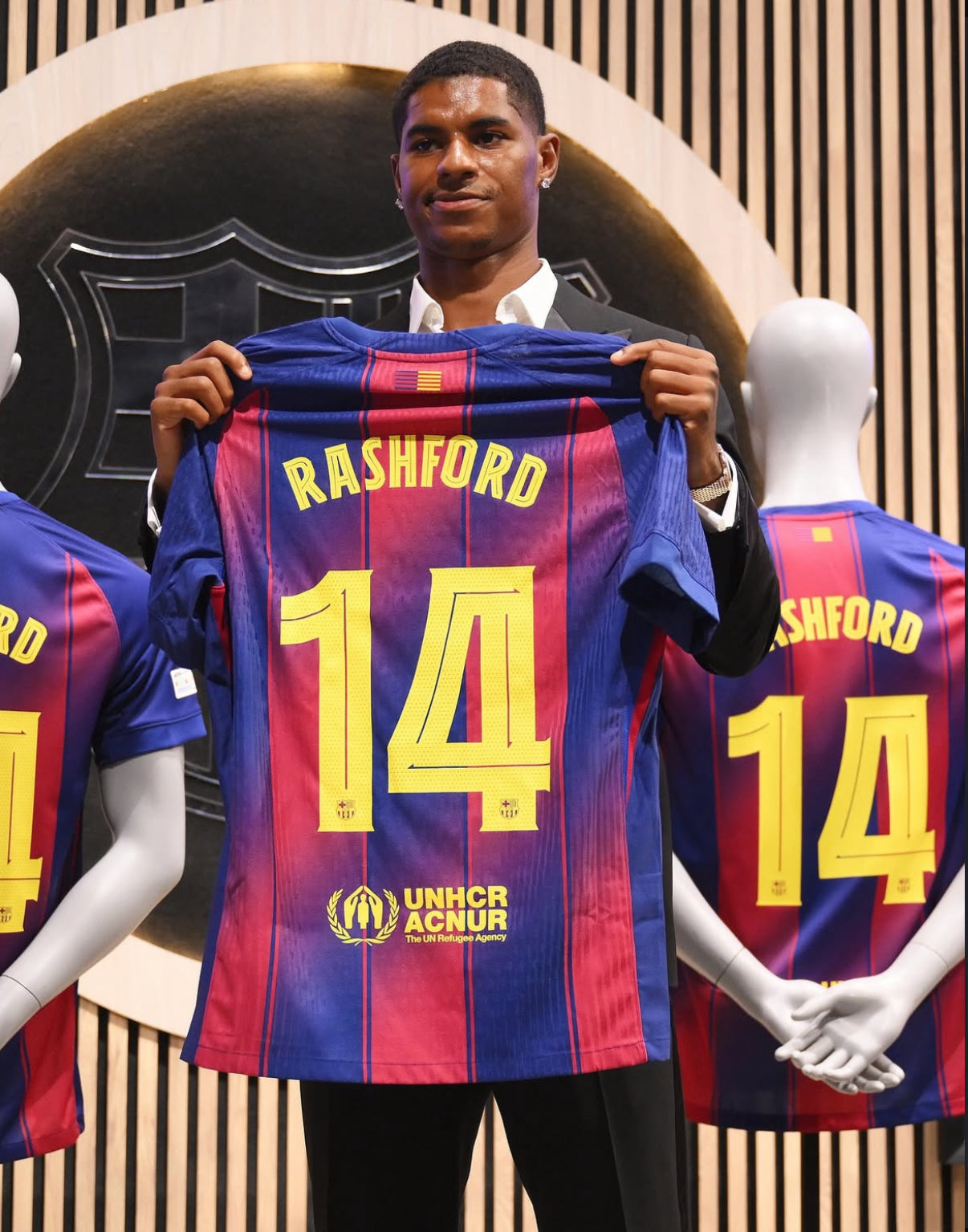 FC Barcelona Rashford 14 ユニフォーム RASHFORD fc barcelona jersey