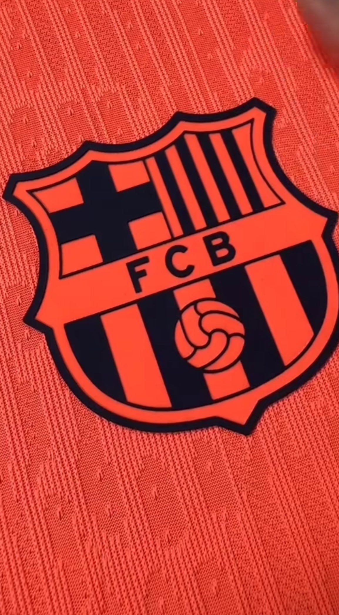 Troisième maillot FC Barcelone 2025 2026 Orange