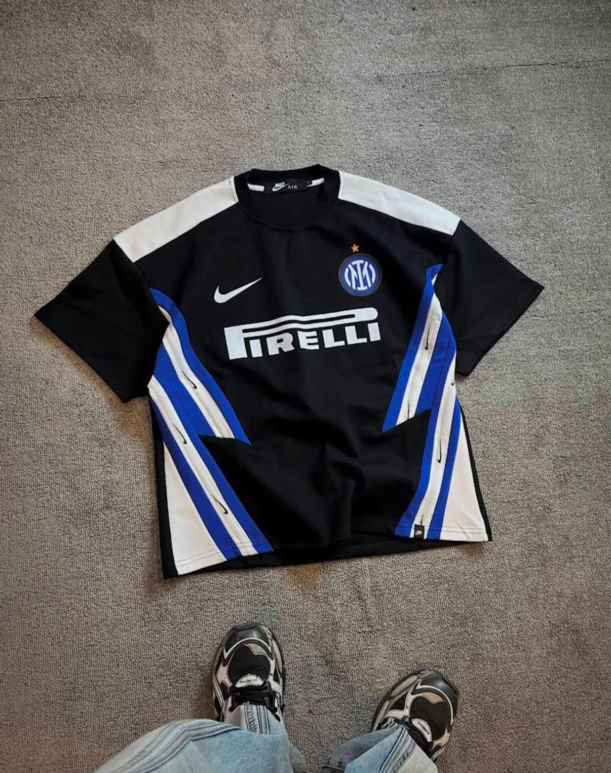Maillot d'entraînement noir Inter Milan 2025/2026