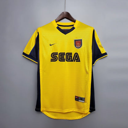 Arsenal Away Shirt Retro Vintage 1999/2000