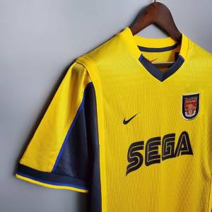 Arsenal Away Shirt Retro Vintage 1999/2000