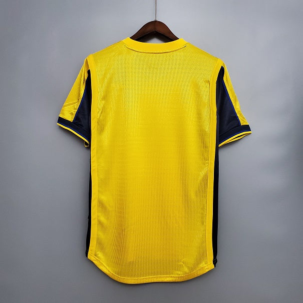 Arsenal Away Shirt Retro Vintage 1999/2000