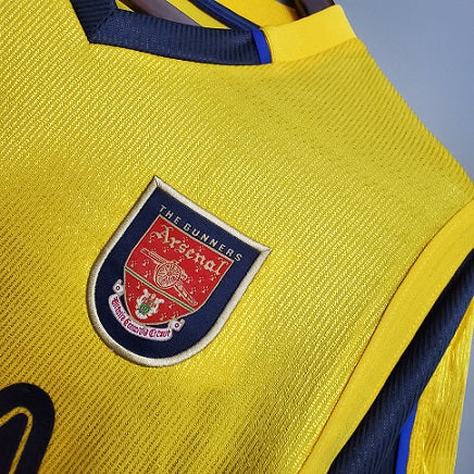 Arsenal Away Shirt Retro Vintage 1999/2000