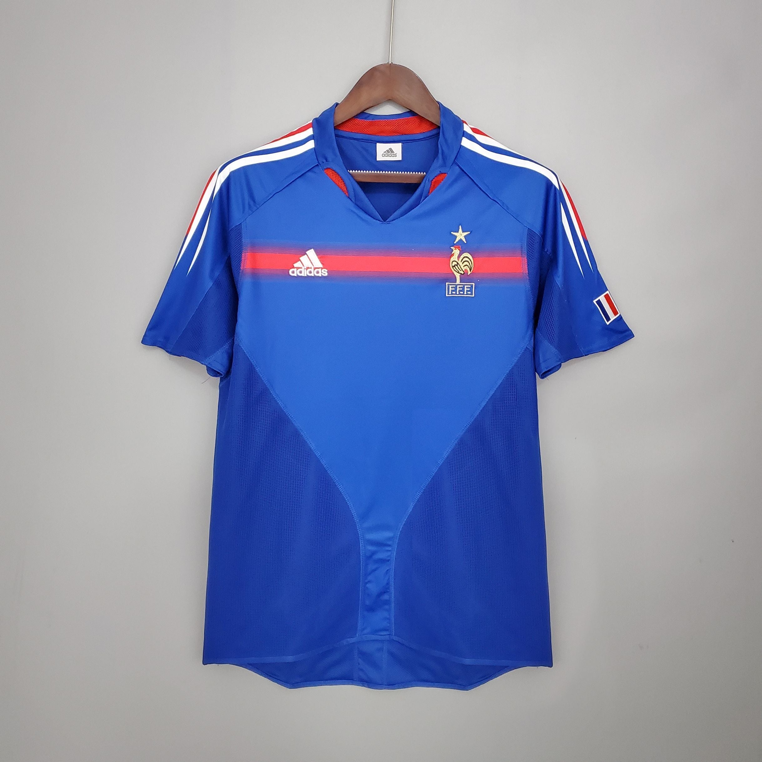Camisola Retro França 2004