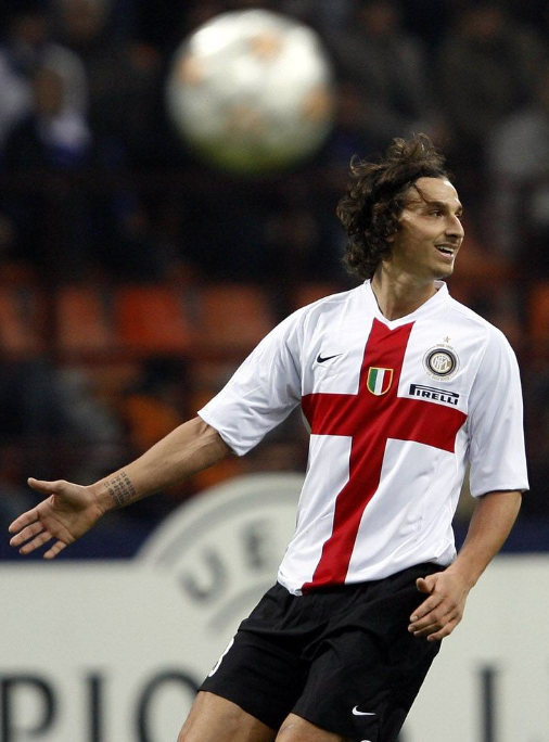 Inter Milan Red Cross Jersey 2007/2008